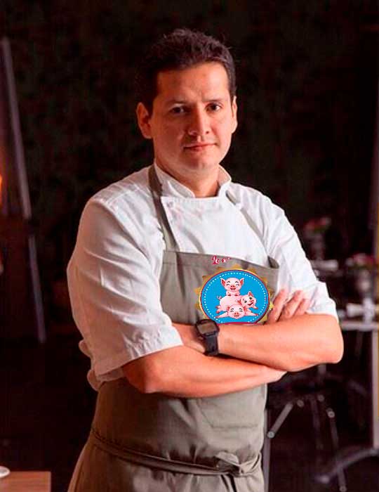 Chef de Lechonería el toque del Sabor Tolimense